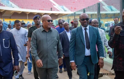 Why President Mahama has been warned to eat before watching Black Stars on Friday