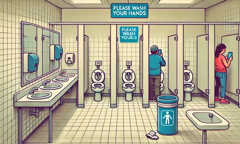 10 things you should never do in a public washroom