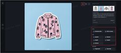 Fashion forecast: Imagining future trends through AI clothing stickers