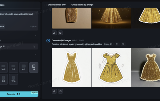 Fashion forecast: Imagining future trends through AI clothing stickers