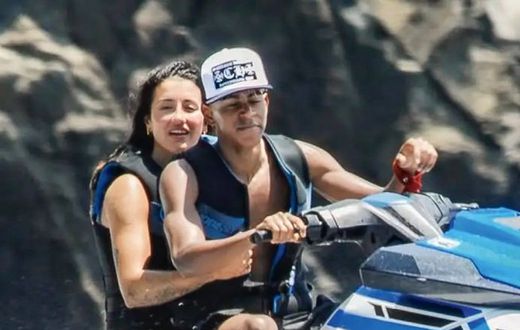 Only fans model, 29, seen with teenage sensation Lamine Yamal cries over death threats