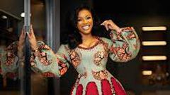 Serwaa Amihere in African Print