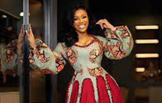 Serwaa Amihere in African Print