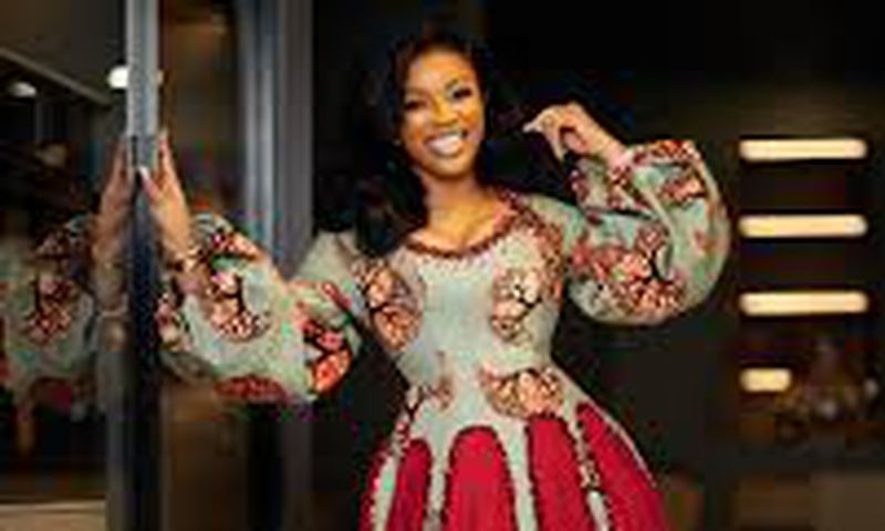 Serwaa Amihere in African Print