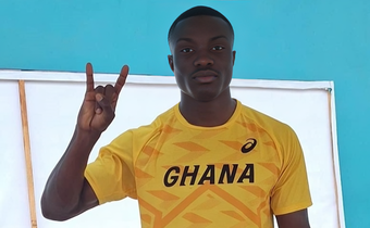 Ghana's fastest man Saminu smashes national record again with stunning sprint (Video)
