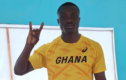 Ghana's fastest man Saminu smashes national record again with stunning sprint (Video)