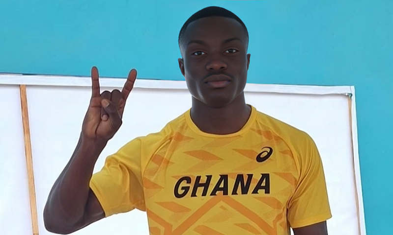 Ghana's fastest man Saminu smashes national record again with stunning sprint (Video)