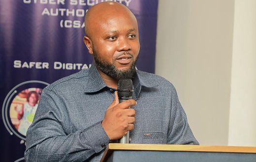 Director-General of the Cyber Security Authority (CSA), Divine Selasi Agbeti