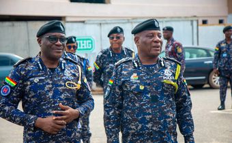 Inspector General of Police (IGP), Christian Tetteh Yohuno