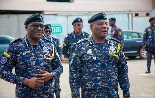 Inspector General of Police (IGP), Christian Tetteh Yohuno
