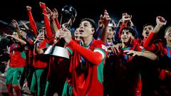 Morocco became only the second African national team in history to win the FIFA U-20 World Cup, following Ghana’s win in 2009. REUTERS/Rodrigo Garrido