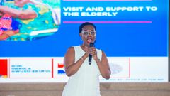 Former Member of Parliament for Ablekuma West and immediate past Minister for Communications, Ursula Owusu-Ekuful