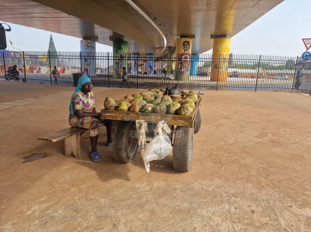 Angry Titus Glover sacks hawkers from newly-commissioned flower pot interchange