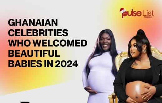 Ghanaian celebrities who welcomed beautiful babies in 2024