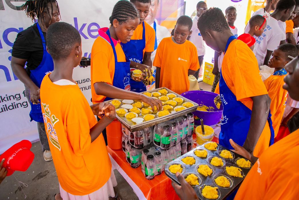 Olam Agri trains underprivileged children in baking through the “Big Baker” project