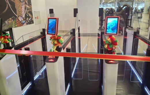 E-gates at Kotoka International Airport