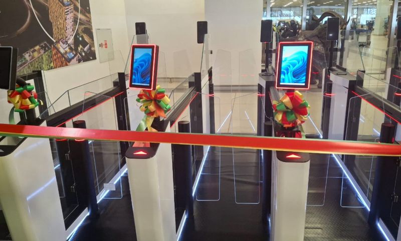E-gates at Kotoka International Airport