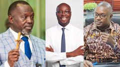 Dr Dominic Ayine, Dr Cassiel Ato Forson and John Jinapor
