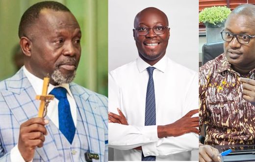 Dr Dominic Ayine, Dr Cassiel Ato Forson and John Jinapor