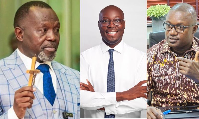 Dr Dominic Ayine, Dr Cassiel Ato Forson and John Jinapor