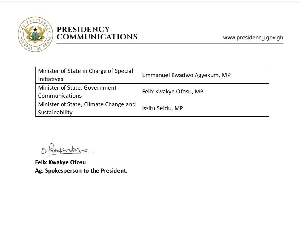 Mahama names 3rd batch of ministerial appointees; Ablakwa, Sam George make list