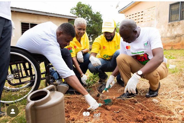 The event wrapped up on a high note with an engaging tree-planting activity.