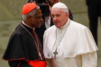 Cardinal Peter Turkson and Pope Francis