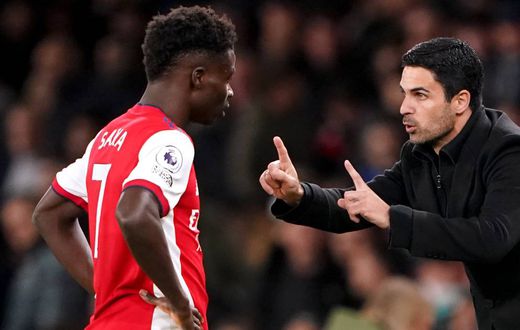 Arsenal boss Mikel Arteta provides update on Bukayo Saka’s injury scare
