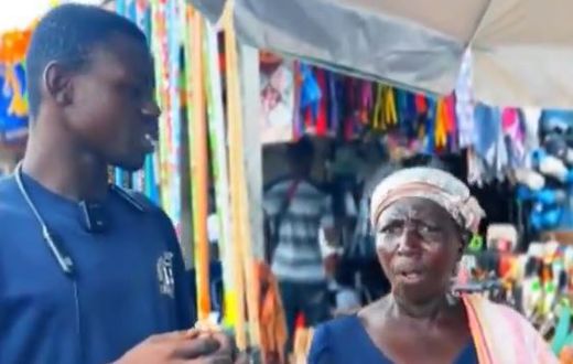'Ghanaians should let Mahama be president for 8 more years' - Market woman (Video)