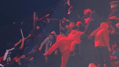 Match abandoned after stun bomb explosion and violence injures fans [Video]