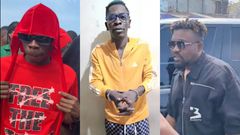 Bullet, MadeinGhana, Captan and others storm EOCO to support Shatta Wale