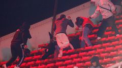 Match abandoned after stun bomb explosion and violence leave fans injured [Video]