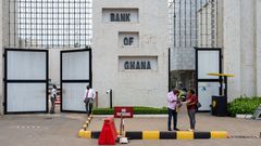 The Bank of Ghana in Accra.Photographer: Ernest Ankomah/Bloomberg