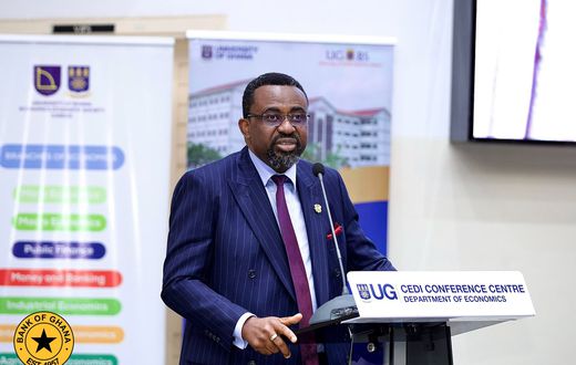 The Governor of the Bank of Ghana is Dr. Johnson Pandit Asiama