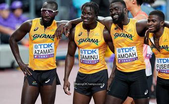 Ghana’s relay team narrowly miss medal at World Athletics Championships [Video]