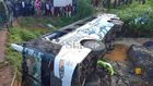 Na God FC survive terrifying road accident after team bus collides with trailer