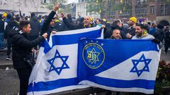 Israeli fans to miss Aston Villa clash as Maccabi Tel Aviv halts ticket sales | Photo Credit: ANP/AFP via Getty Images