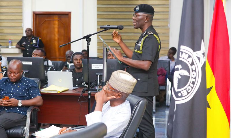 Police assure the media of their safety during 2024 elections.