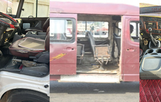 ‘Mallam to Accra trotro paa’ - Ghanaians disappointed with buses donated to clubs by GFA