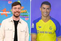 MrBeast and Cristiano Ronaldo