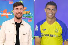 MrBeast and Cristiano Ronaldo
