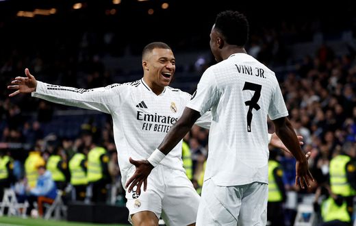 Mbappe and Vinicius
