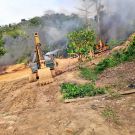 Pres. Mahama discloses key directive to galamsey taskforce on seized excavators