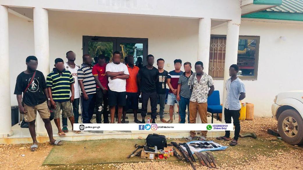 IGP shakes up police leadership in galamsey hotspots as crackdown intensifies