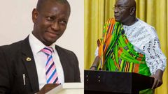 Alfred Tuah-Yeboah and Chairman of the Council, Edward Doe Adjaho.