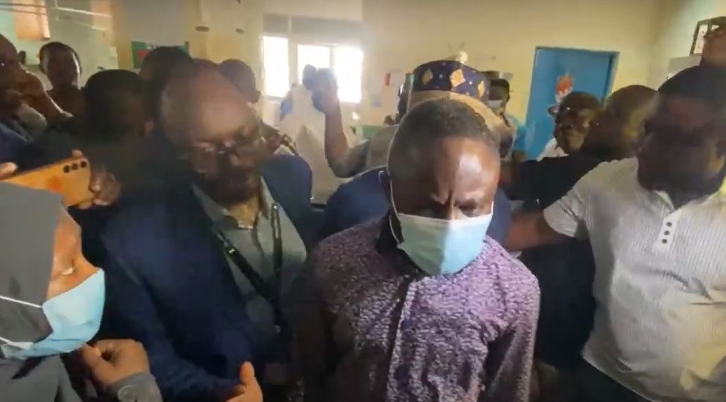 Health Minister ‘clashes’ with Tamale hospital staff over patient’s death (video)