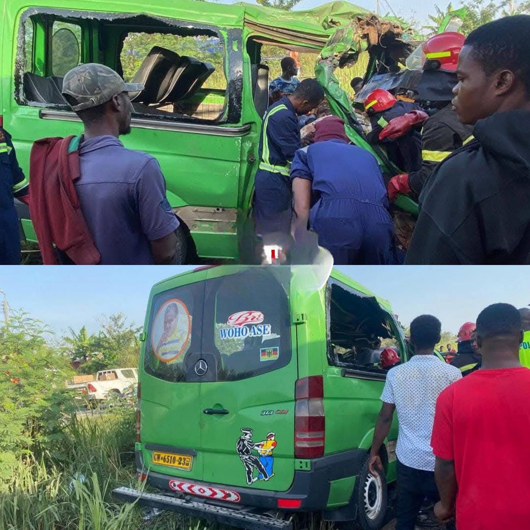 13 feared dead, several injured in gory accident on Accra–Kumasi highway