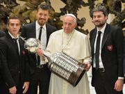 10 unforgettable sports moments with Pope Francis that show his love for the game