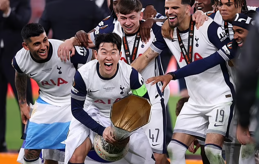 Why Son, other Tottenham stars didn’t receive medals after Europa League victory