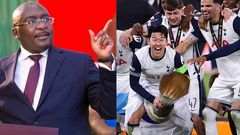 Bawumia celebrates Spurs’ Europa League win over Man United, fans await Nana Addo